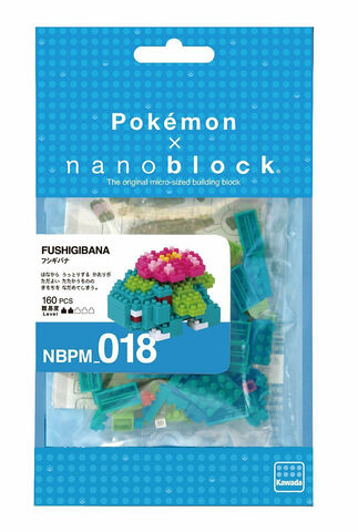Figurine A Monter Nanoblock - Pokemon - Florizarre
